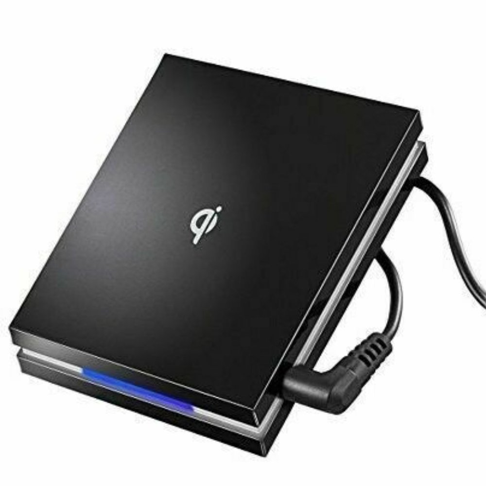 Insignia - 5W Qi Wireless Charging Pad - Black Model:NS-MWPC1W